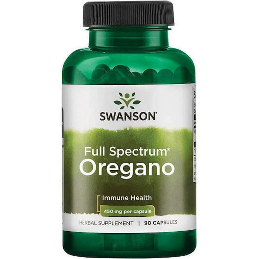 Swanson Full Spectrum Oregano 450mg 90 caps: цены и характеристики