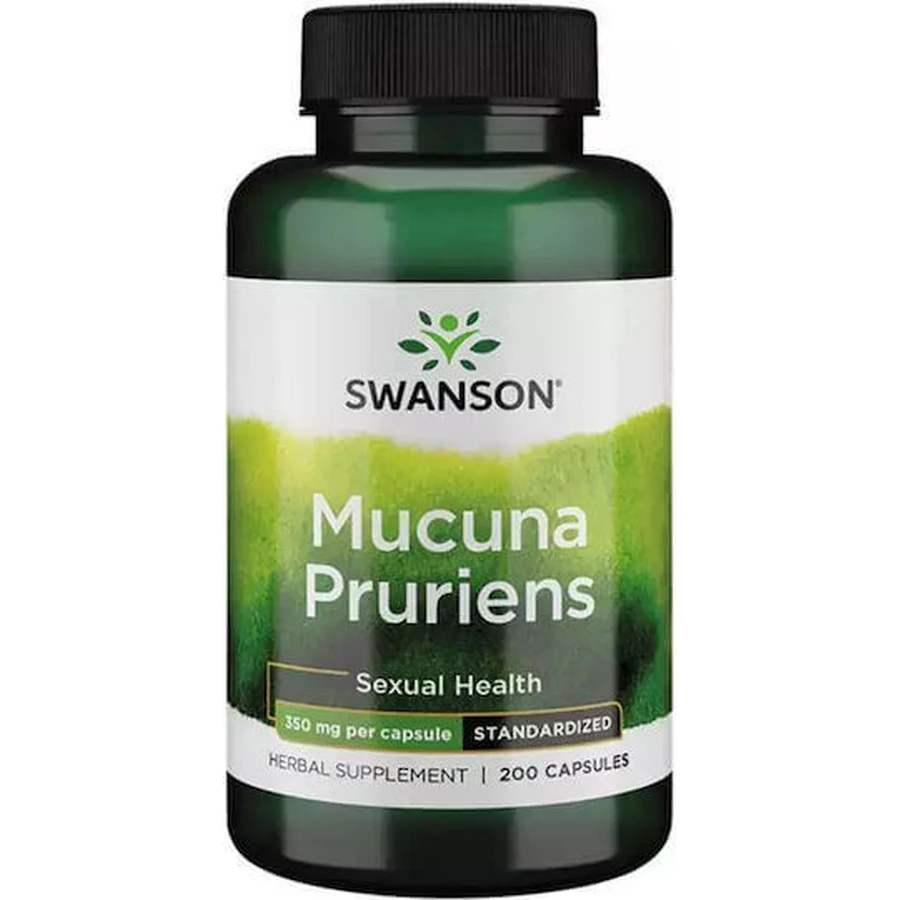 Swanson Mucuna Pruriens 350mg Libido & Testosterone Boosting Supplement 200 caps: цены и характеристики