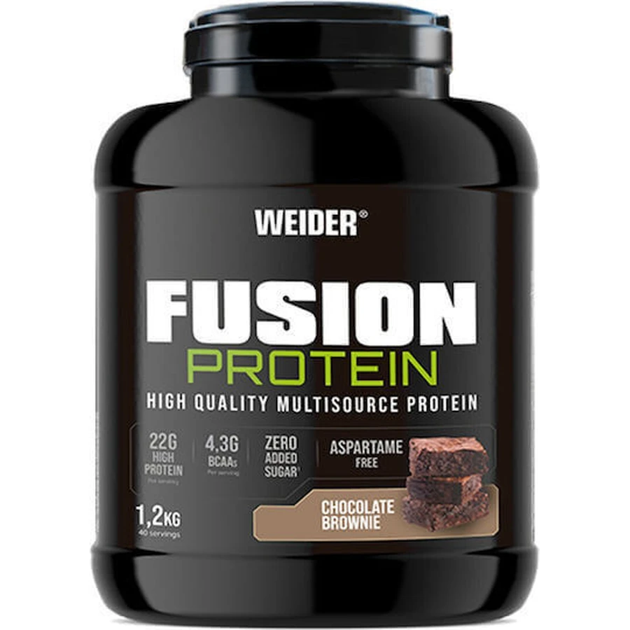 Weider Fusion Protein Сывороточный протеин со вкусом шоколадного пирожного 1,2 кг: цены и характеристики