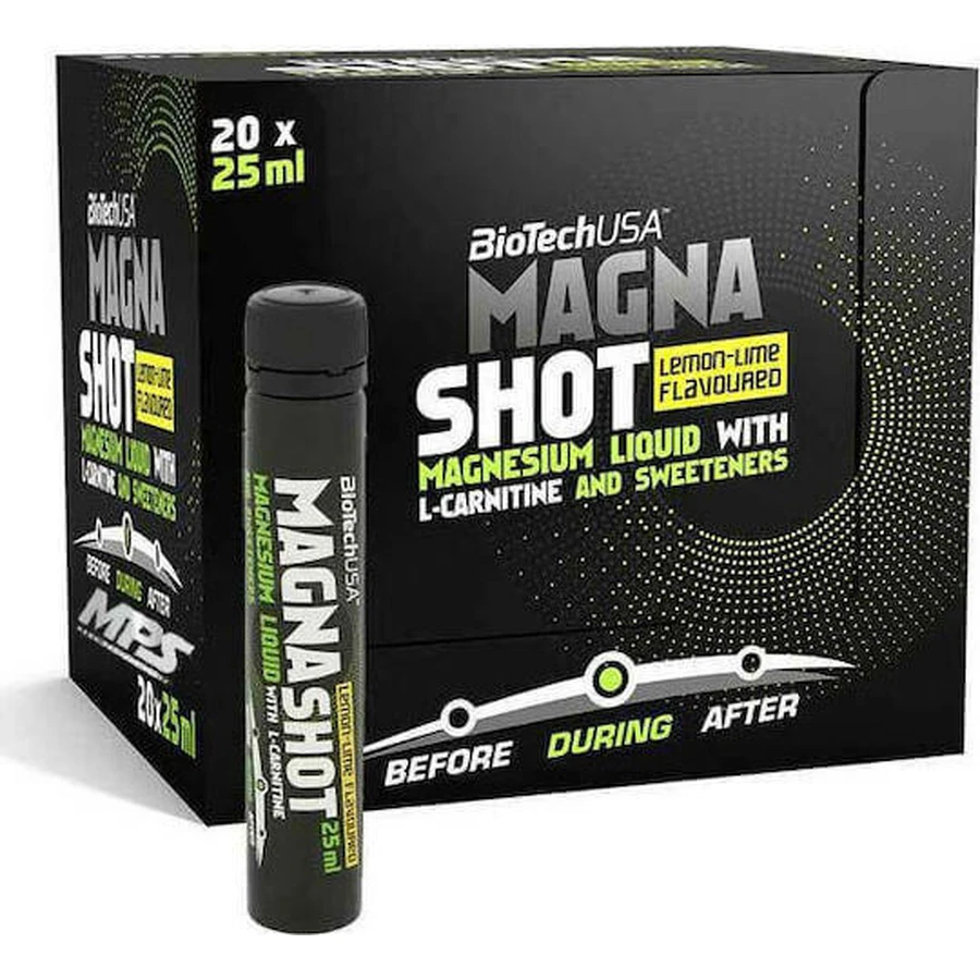 Biotech USA MagnaShot 20 x 25ml Lemon Lime: цены и характеристики