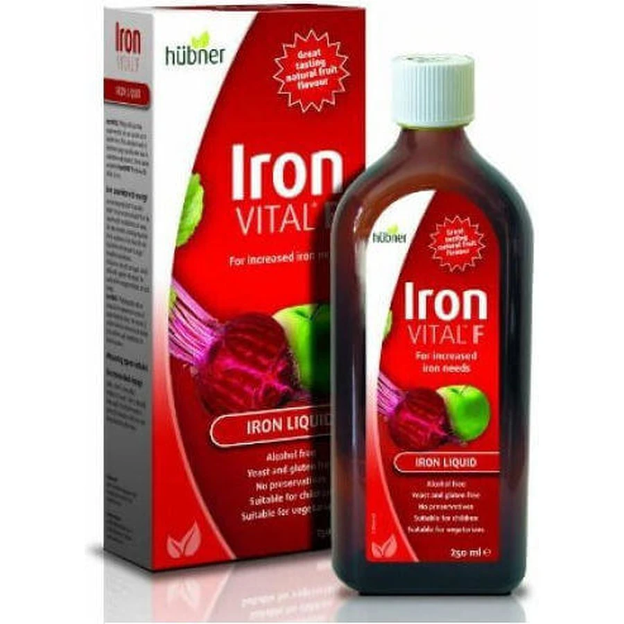 Hubner Vital Iron F 250 мл: цены и характеристики