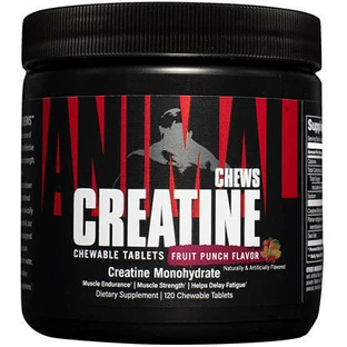 Universal Animal Creatine Chews 120 жевательных таблеток с лимоном