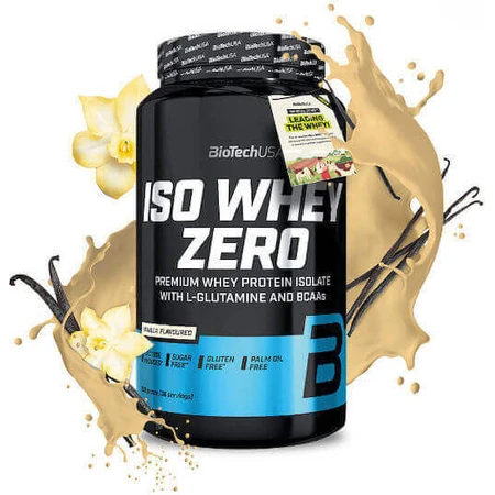 Biotech USA Iso Whey Zero Lactose Reduced Whey Protein Gluten Free with Vanilla Flavour 908gr: цены и характеристики