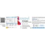 Вітамінний комплекс Osavi B-Complex для зміцнення енергії, імунітету та нервової системи 60 рослинних капсул: ціни та характеристики