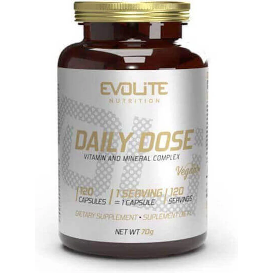 Полівітаміни Evolite Daily Dose 120 капс.: ціни та характеристики