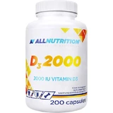 AllNutrition D3 2000 Витамин для поддержки иммунитета и здоровья яиц 200 капс