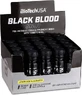 Biotech USA Black Blood Shot 1500mg Pre Workout Supplement 20 x 3ml Lemonade