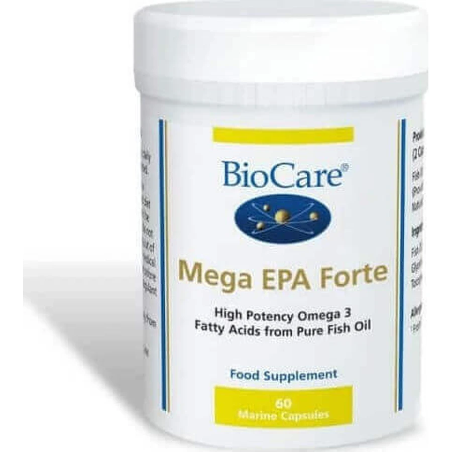 BioCare Mega EPA Forte Омега-3 Рыбий жир Рыбий жир 60 капс: цены и характеристики