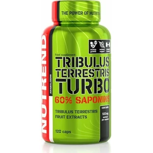 Nutrend Tribulus Terrestris Turbo Protein Synthesis Turbo Protein Boosting Libido & Testosterone Добавка для підвищення лібідо та тестостерону 120 капс.