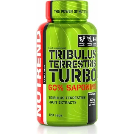 Nutrend Tribulus Terrestris Turbo Protein Synthesis Turbo Protein Boosting Libido & Testosterone Добавка для підвищення лібідо та тестостерону 120 капс.: ціни та характеристики