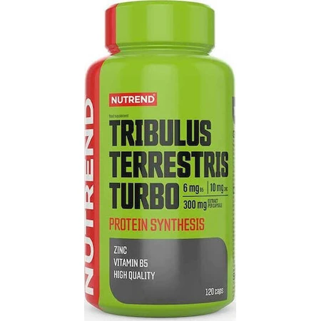 Nutrend Tribulus Terrestris Turbo Protein Synthesis Turbo Protein Boosting Libido & Testosterone Добавка для підвищення лібідо та тестостерону 120 капс.: ціни та характеристики