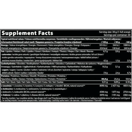 QNT Prime Whey Protein Сироватковий протеїн без глютену з ванільним смаком 908гр: ціни та характеристики