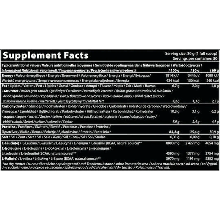 QNT Prime Whey Protein Сироватковий протеїн без глютену з ванільним смаком 908гр: ціни та характеристики