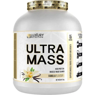 Luxury Nutrition Ultra Mass Whey Protein с креатином и ванильным вкусом 3 кг