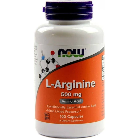 Now Foods L-аргинин 100 капсул без ароматизаторов: цены и характеристики