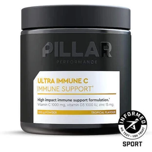 Pillar Performance Ультраімунний вітамін С для зміцнення імунітету, шкіри та антиоксидантної дії 1000мг Тропічна спеція 200гр