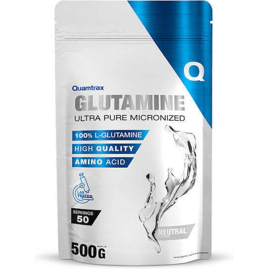 Quamtrax Nutrition Glutamine 500гр без смаку: ціни та характеристики