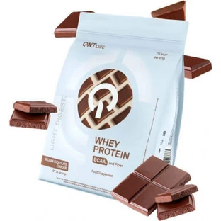 QNT Light Digest Whey Protein Сывороточный протеин без глютена со вкусом бельгийского шоколада 500 гр.