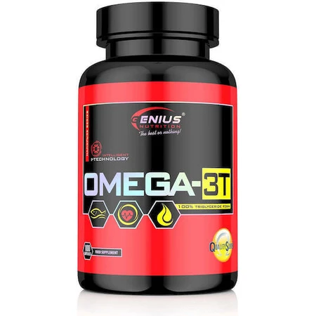 Genius Nutrition Омега 3Т Рыбий жир 100 софтгелей: цены и характеристики