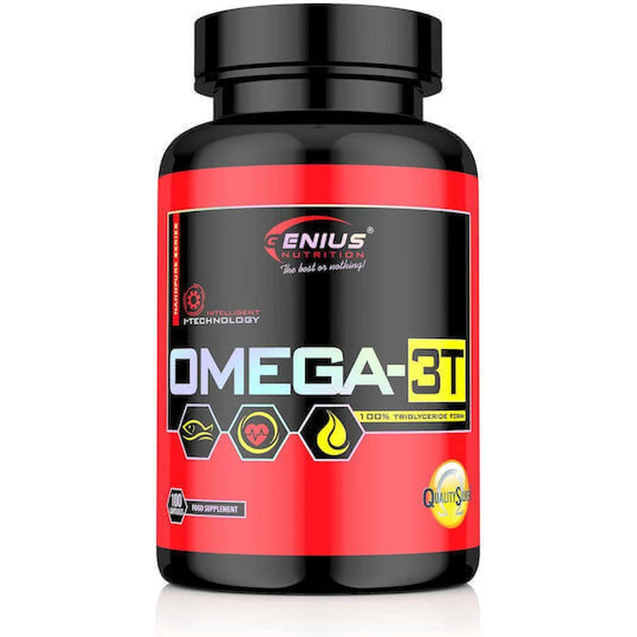 Genius Nutrition Омега 3Т Рыбий жир 100 софтгелей: цены и характеристики