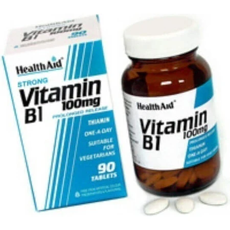 Health Aid Витамин B1 Витамин для здоровья нервной системы 100 мг 90 таблеток: цены и характеристики