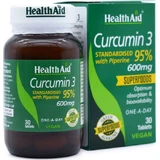 Health Aid Curcumin 3 600mg 30 файлов