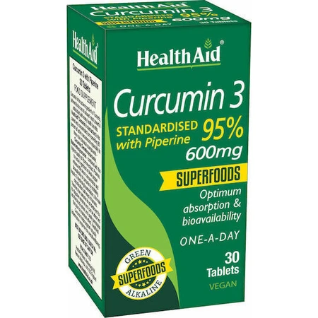 Health Aid Curcumin 3 600mg 30 файлов: цены и характеристики