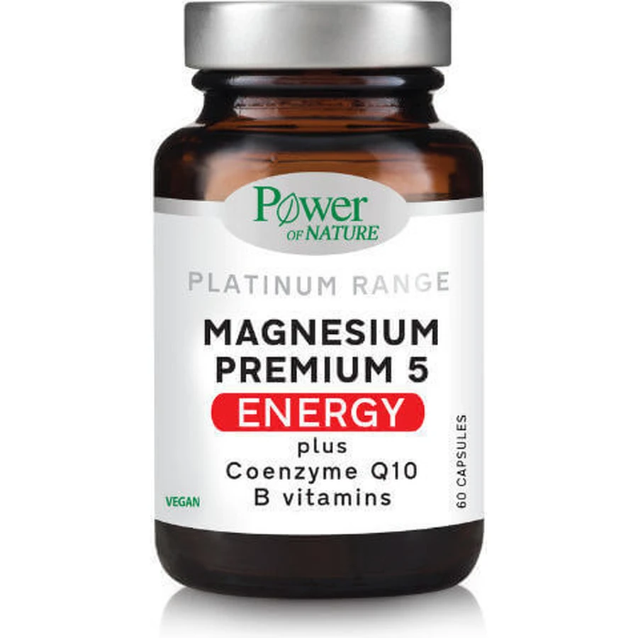 Power Health Magnesium Premium 5 Energy 60 энергетических капсул: цены и характеристики