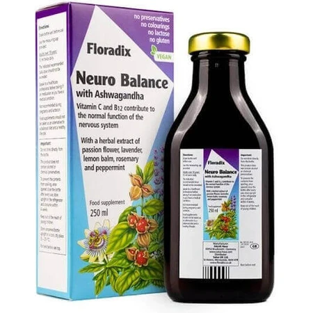 Salus Haus Floradix Neuro Balance Імунна добавка для підвищення імунітету 250 мл: ціни та характеристики