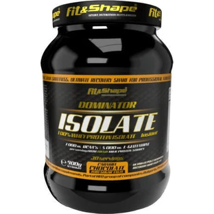 Fit & Shape Dominator Whey Protein Isolate Ізолят сироваткового протеїну зі смаком шоколадної карамелі 900гр