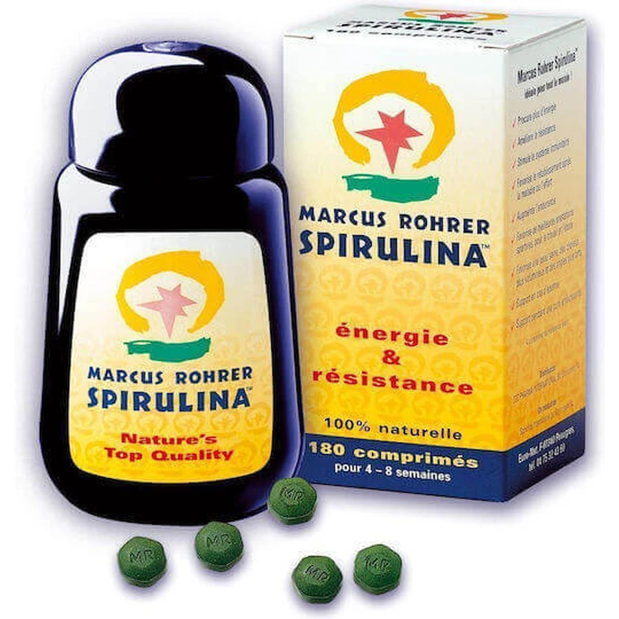 Marcus Rohrer Spirulina Energy & Stamina 180 файлов: цены и характеристики