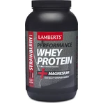 Lamberts Performance Whey Protein & Magnesium Сироватковий протеїн зі смаком полуниці 1 кг: ціни та характеристики