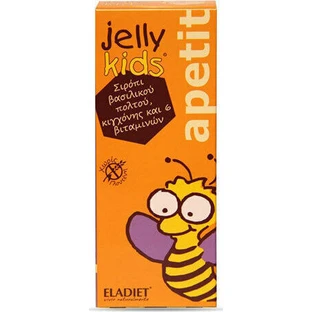 Eladiet Jelly Kids Apetit Мультивитамины с маточным молочком и витаминами для укрепления иммунной системы 150 мл
