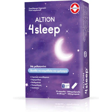 Altion 4Sleep добавка для сна 30 капс: цены и характеристики