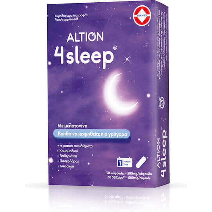Altion 4Sleep добавка для сна 30 капс: цены и характеристики