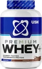 USN Whey+ Преміальний сироватковий протеїн зі смаком шоколаду 2 кг