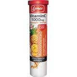 Lanes Vitamin C Eff Вітамін для зміцнення імунітету, шкіри та антиоксидантної дії 1000мг Ананас Манго 20 табл. еф.