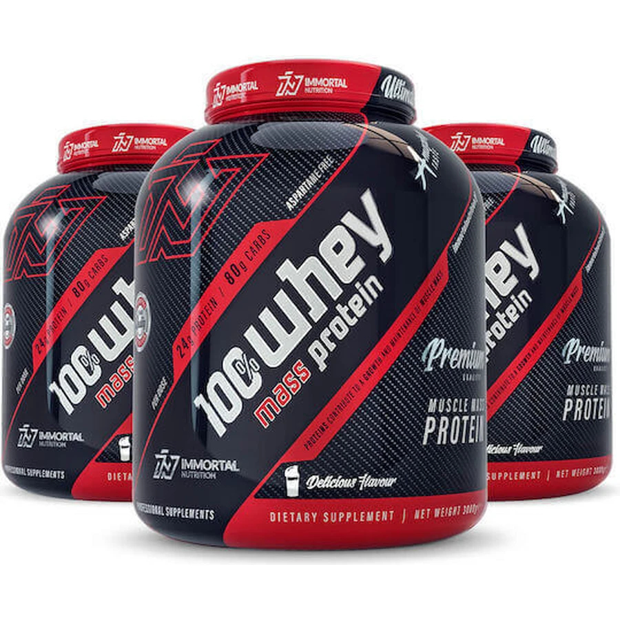 Immortal Nutrition 100% сироватковий масовий протеїн: ціни та характеристики
