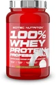 Scitec Nutrition 100% Whey Професійний сироватковий протеїн без глютену зі смаком білого шоколаду 920гр