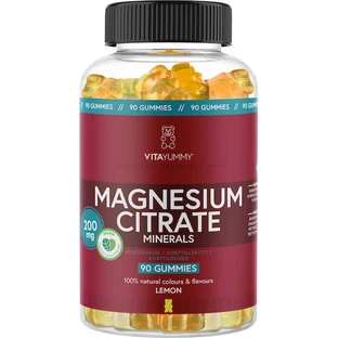 Жувальні гумки VitaYummy Magnesium 90 зі смаком лимона
