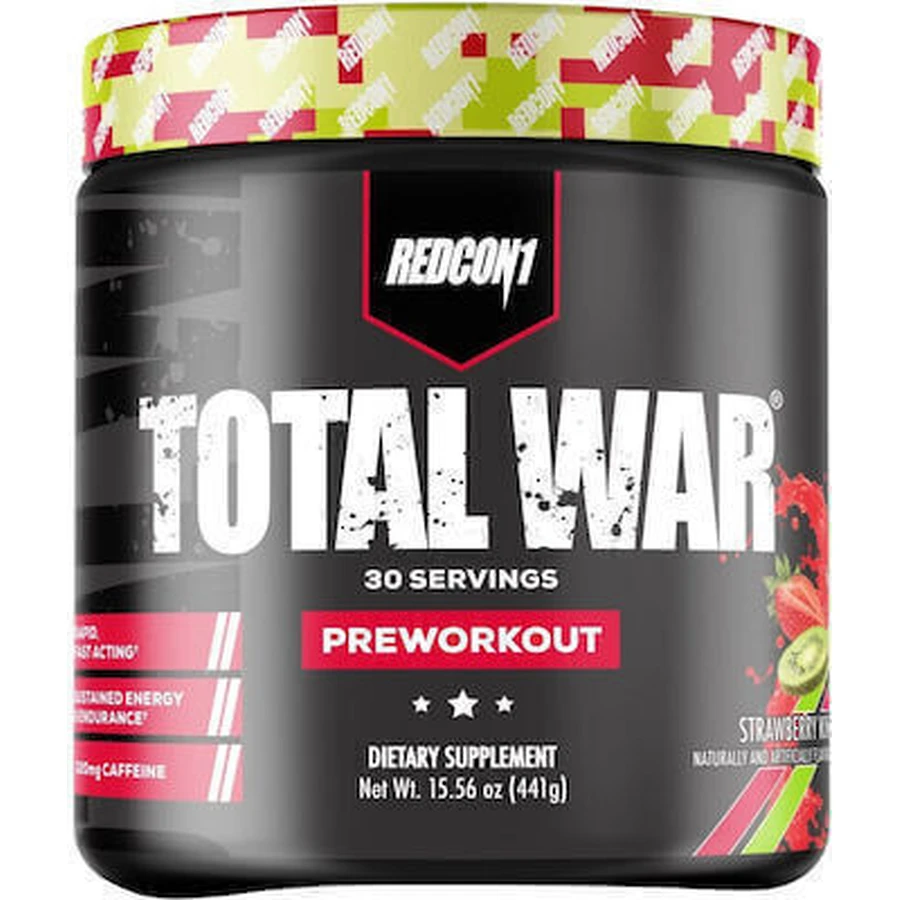 Redcon1 Total War Pre Workout Supplement 392gr Capsuni Kiwi: цены и характеристики
