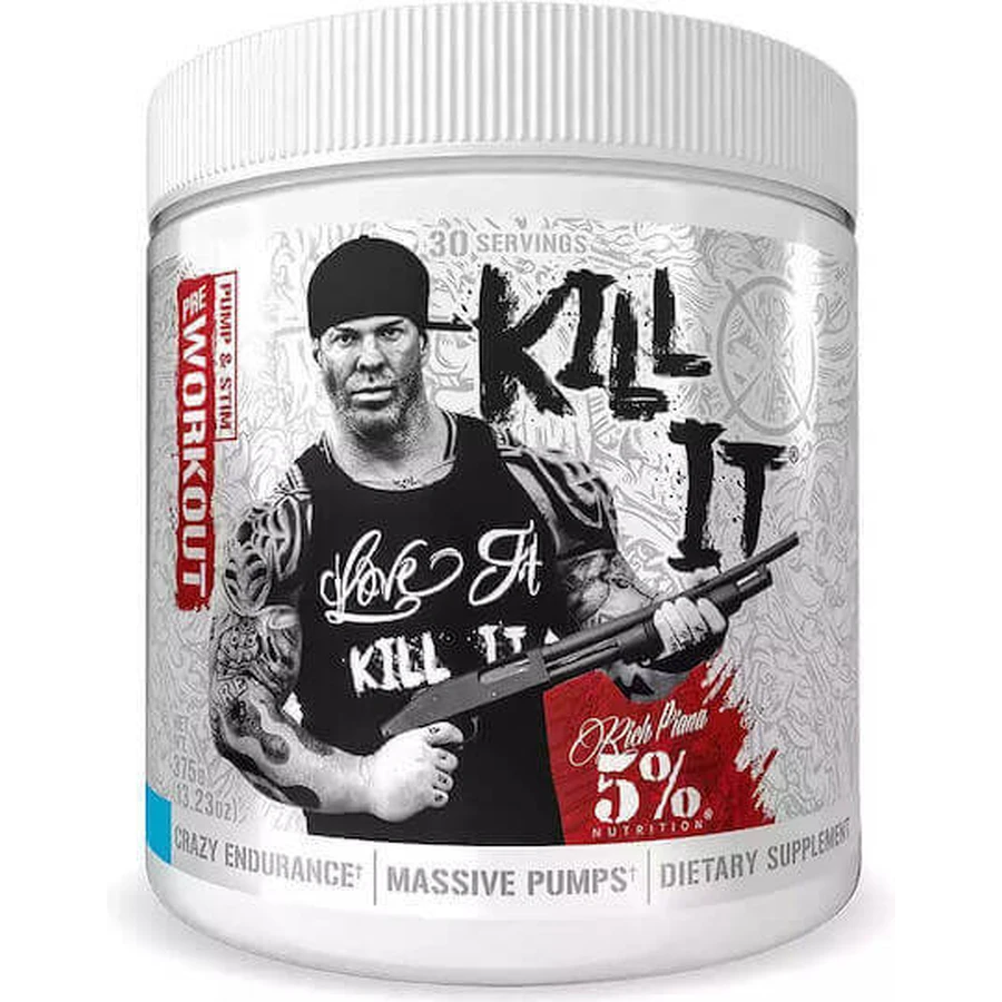 Rich Piana 5% Nutrition Pre Workout Supplement 378gr Blueberry Lemonade: цены и характеристики