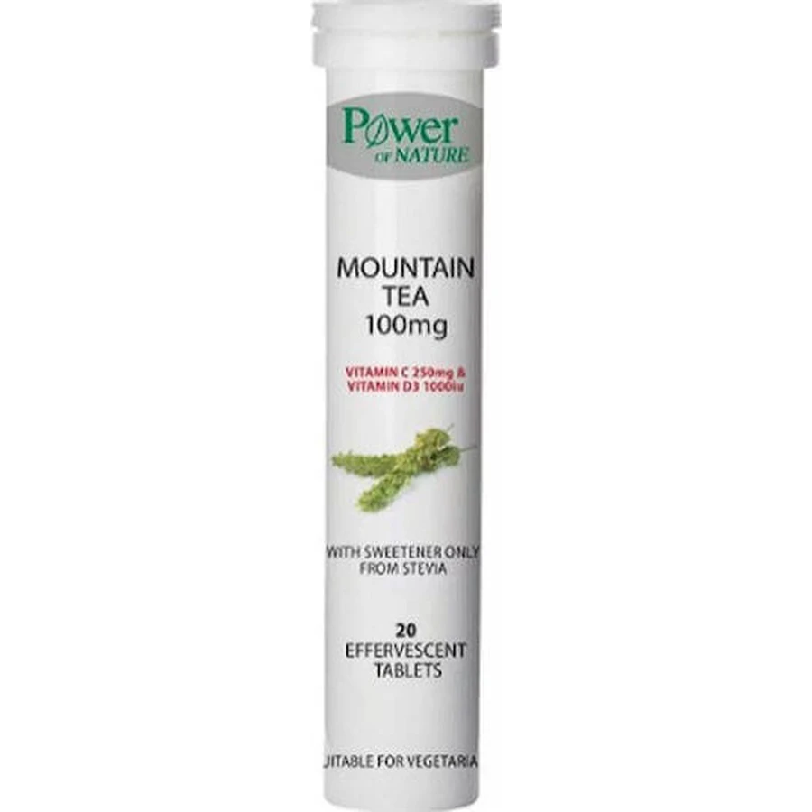 Power Health Mountain Tea Зміцнення імунної системи добавка для зміцнення імунної системи 20 табл. з ефектом Mountain Tea: ціни та характеристики