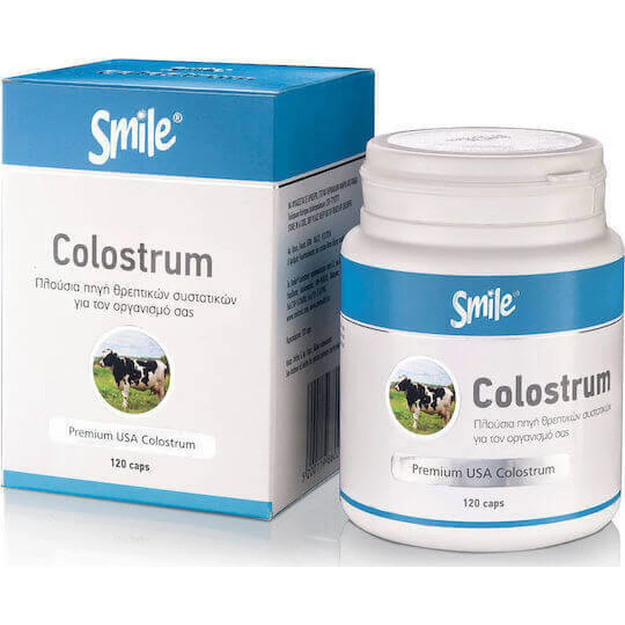 AM Health Smile Smile молозиво Підвищення імунітету добавка 120 капс.: ціни та характеристики