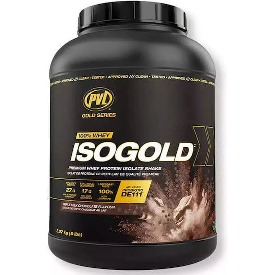 Pure Vita Labs 100% Whey Iso Gold сироватковий протеїн зі смаком потрійного молочного шоколаду 2,27 кг: ціни та характеристики
