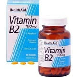 Health Aid B2 Витамин для здоровья нервной системы 100 мг 60 таблеток