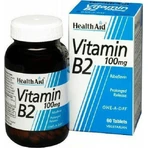 Health Aid B2 Витамин для здоровья нервной системы 100 мг 60 таблеток: цены и характеристики