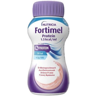 Nutricia Fortimel Extra Special Пищевая добавка 4 х 50 мл Клубника