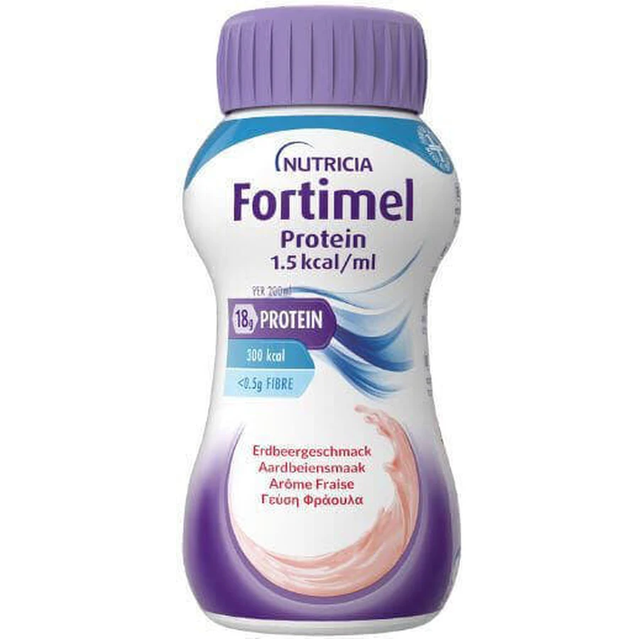 Nutricia Fortimel Extra Special Пищевая добавка 4 х 50 мл Клубника: цены и характеристики