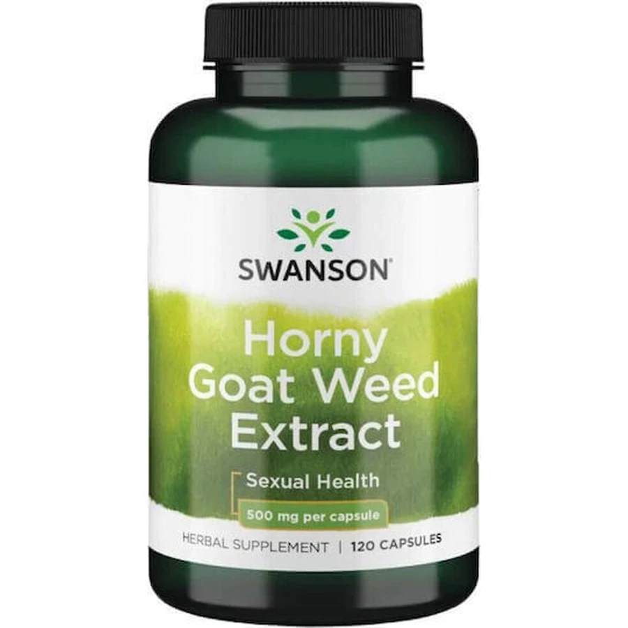 Swanson Horny Horny Goat Weed Extract 500mg Пищевая добавка Special Special 120 капс: цены и характеристики